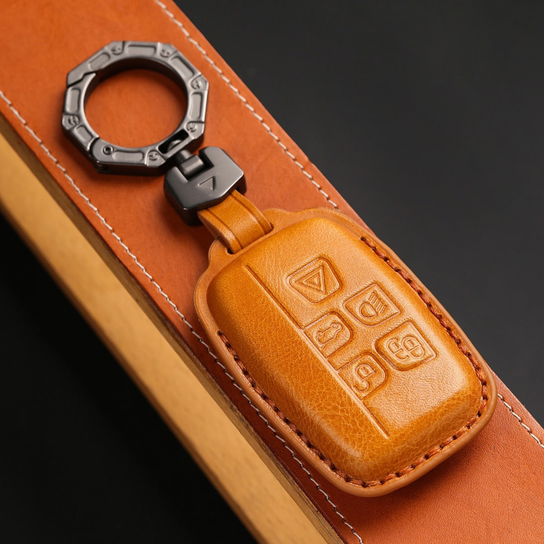 Land Rover/Jaguar Leather Car Key Cover
