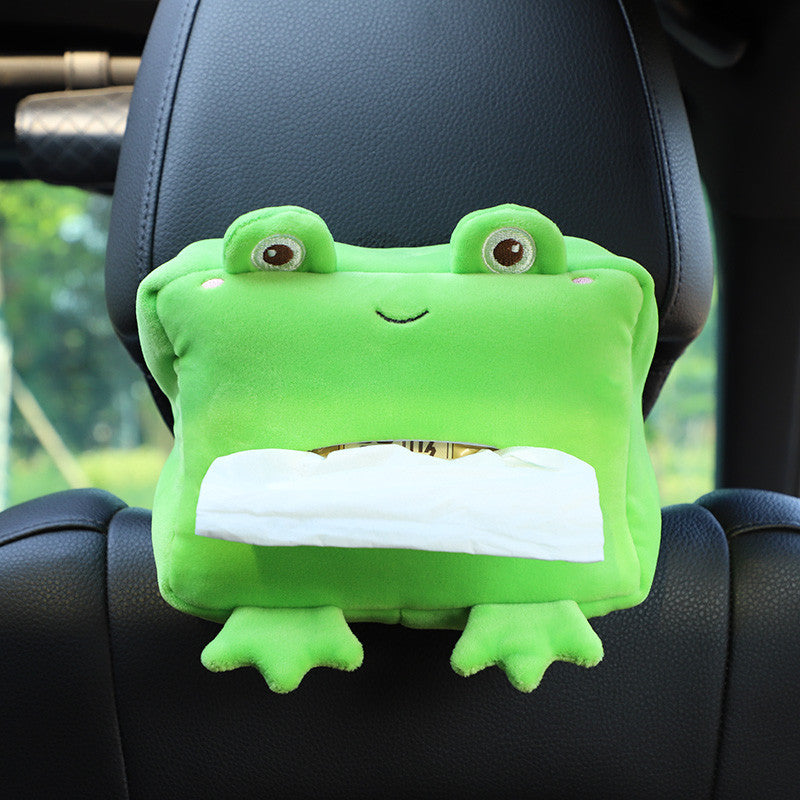 Carsine Cartoon car tissue box frog