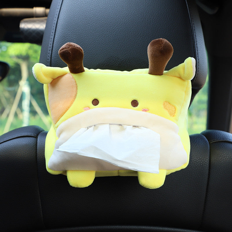 Carsine Cartoon car tissue box deer