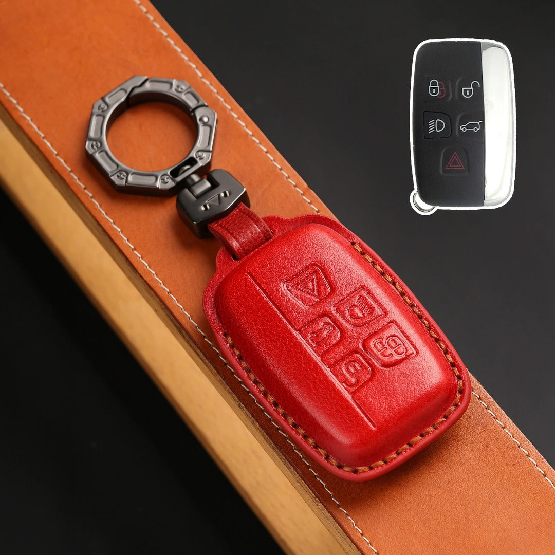 Land Rover/Jaguar Leather Car Key Cover
