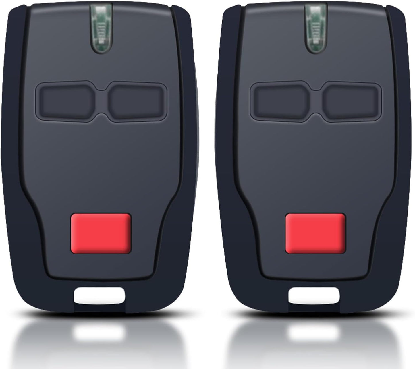 3 PCS BFT Mitto B2 Garage Remote - 433.92MHz 2-Channel Fob for Electric Gates