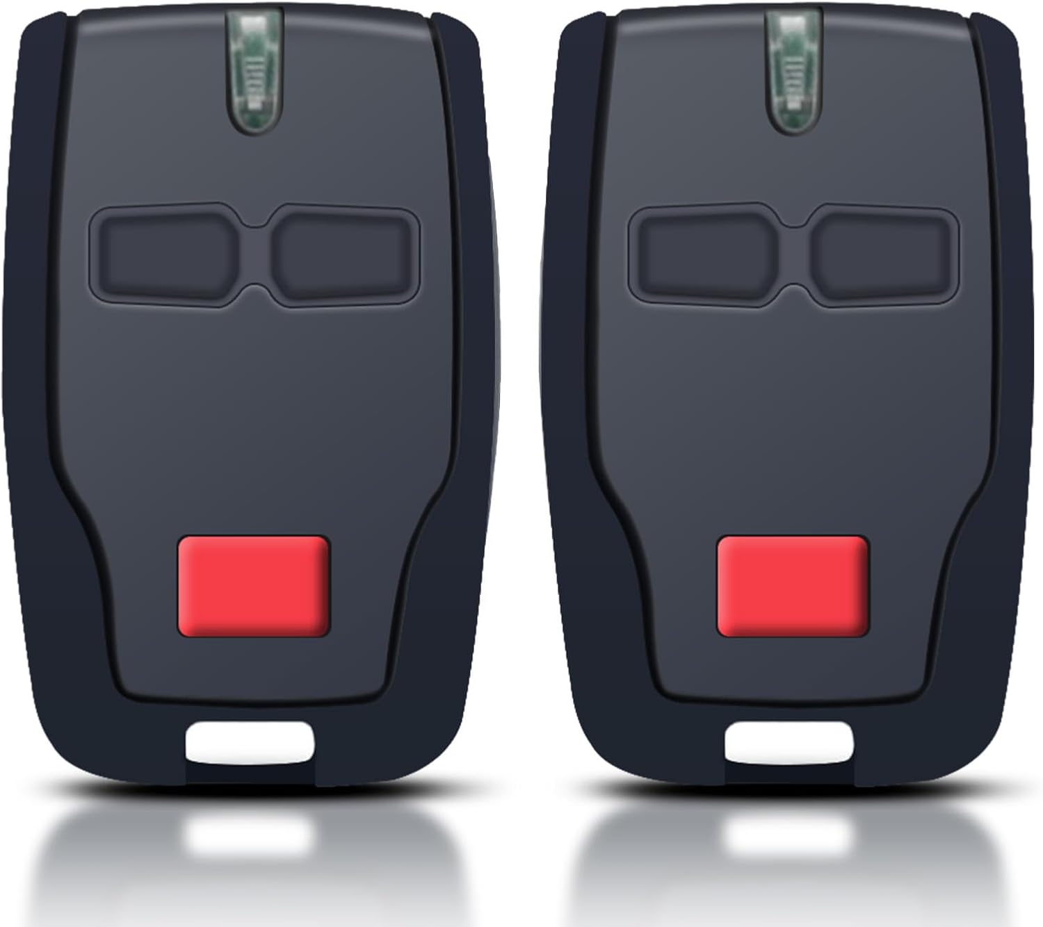 3 PCS BFT Mitto B2 Garage Remote - 433.92MHz 2-Channel Fob for Electric Gates