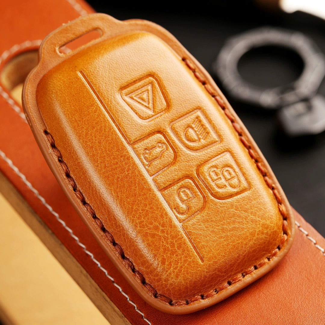 Land Rover/Jaguar Leather Car Key Cover