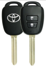 Carsine Toyota Car Key Case Golden Edge