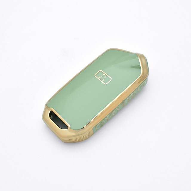 Carsine Kia Car Key Case Golden Edge Green / Key case