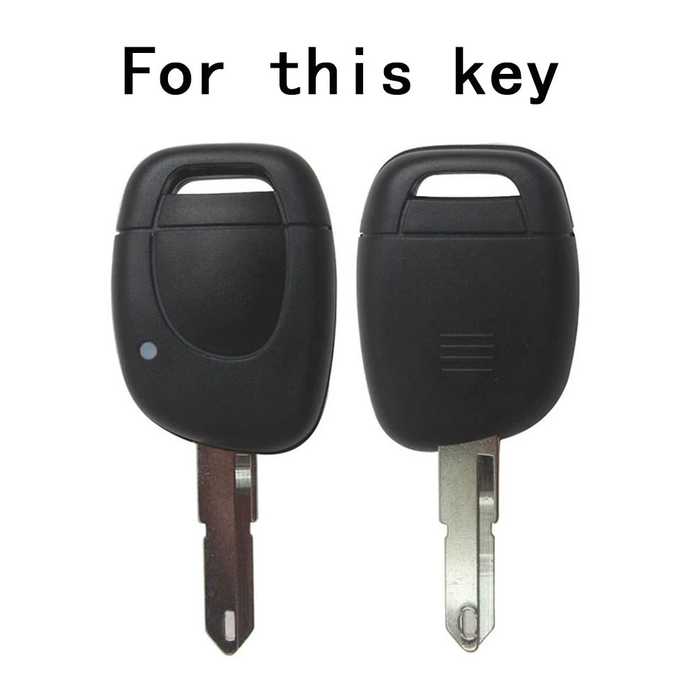 Carsine Renault Car Key Case Golden Edge