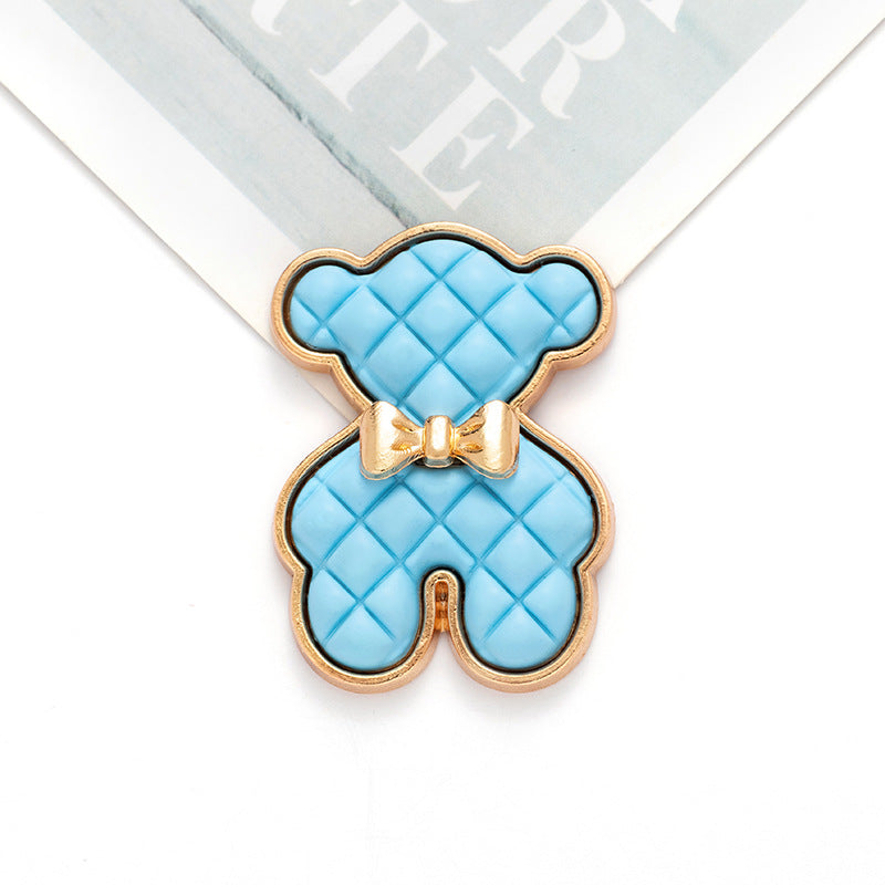 Carsine Bear DIY Ornament Blue