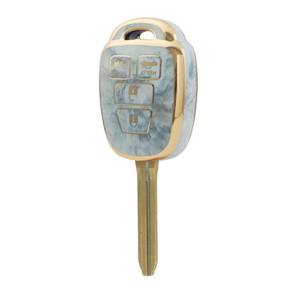 Carsine Toyota Car Key Case Gold Inlaid With Jade
