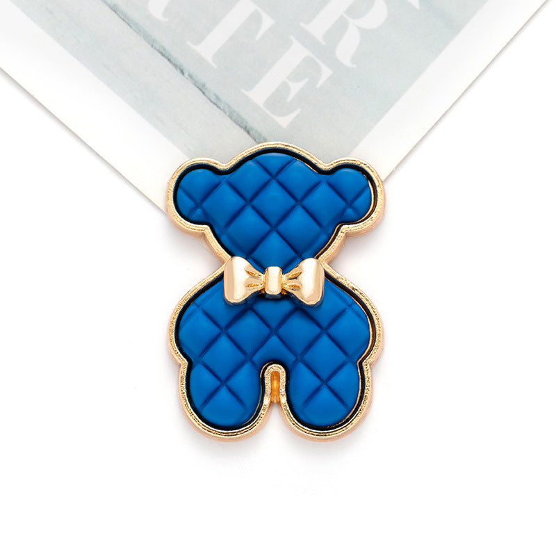 Carsine Bear DIY Ornament Klein blue