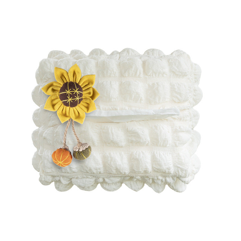 Carsine Puff Car Tissue Box sunflower