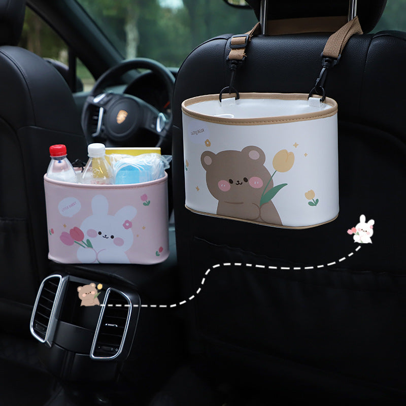 Carsine Cartoon Car Storage Bag