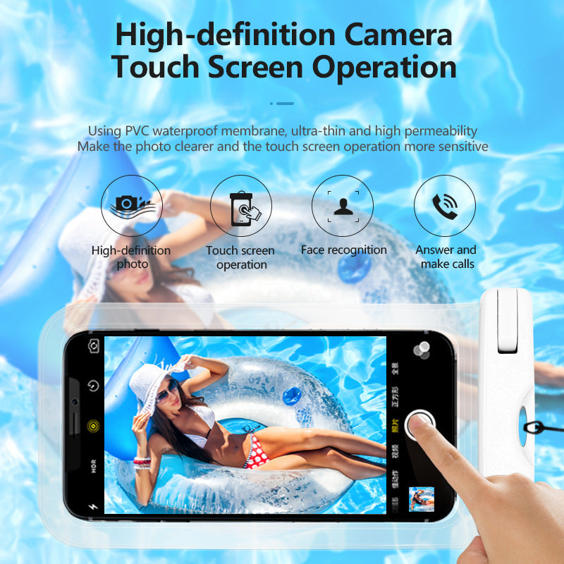 Universal Waterproof Phone Case Up to 8.3", IPX8