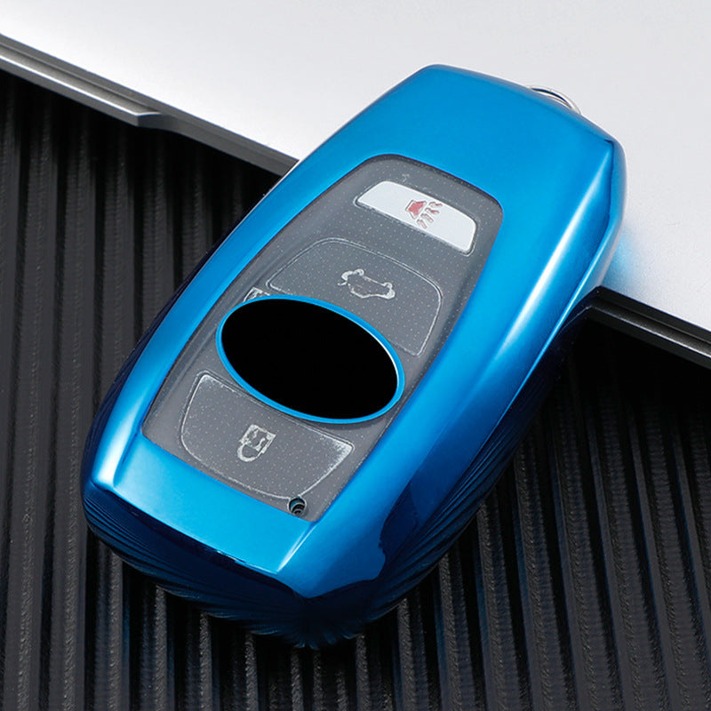 Carsine Subaru Car Key Case Blue
