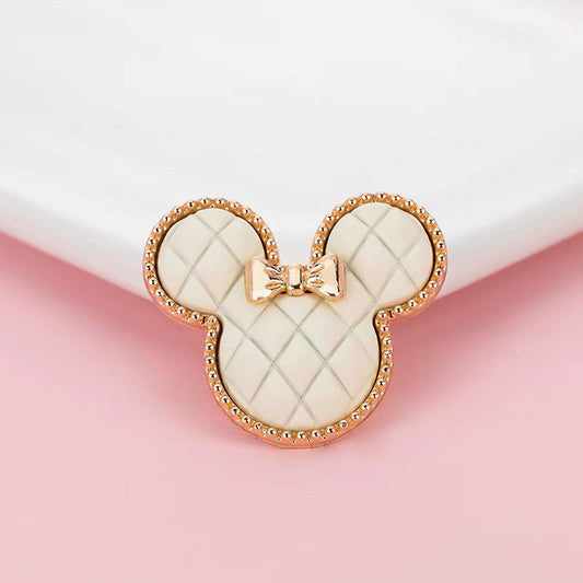 Carsine Mickey DIY Ornaments White
