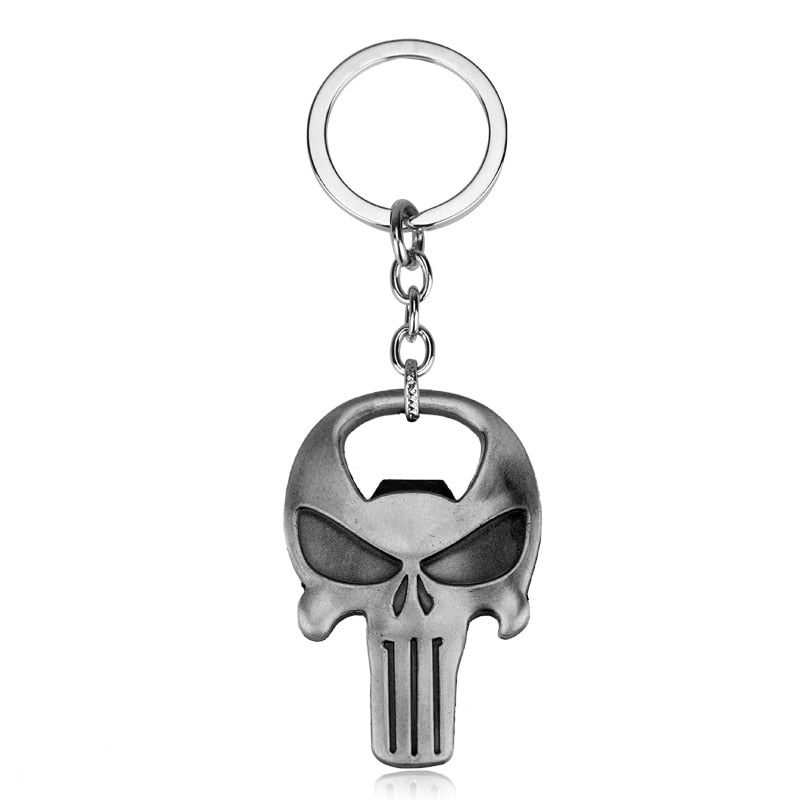 Carsine Bottle Opener Keychain Pendant Marvel Keyrings 10