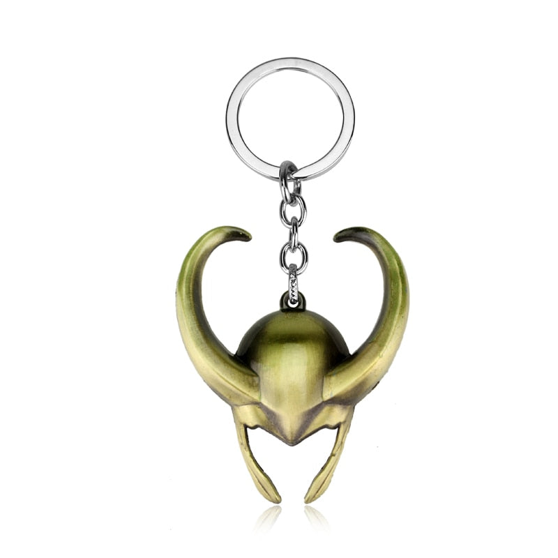 Carsine Bottle Opener Keychain Pendant Loki key Holder