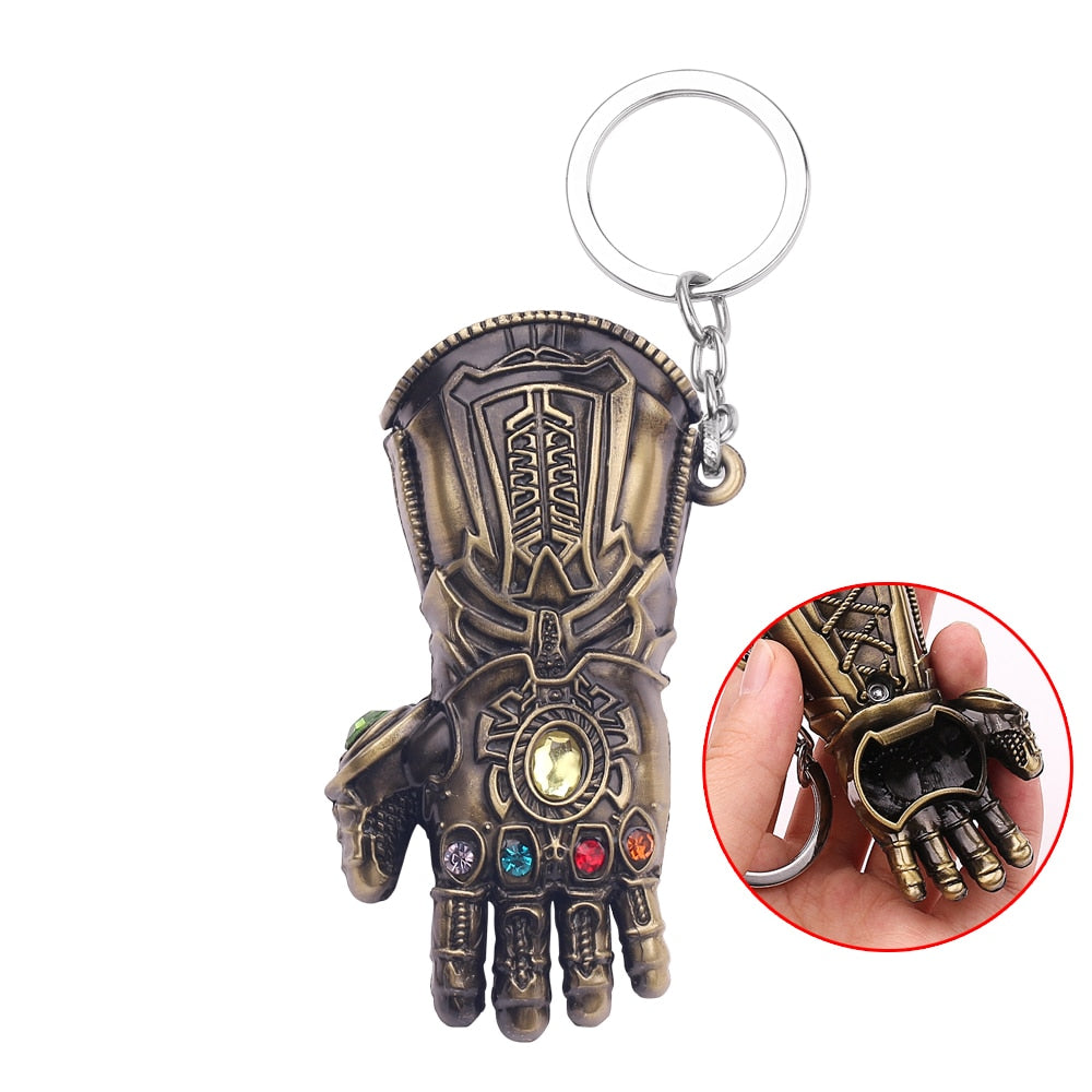 Carsine Bottle Opener Keychain Pendant Marvel Keyrings