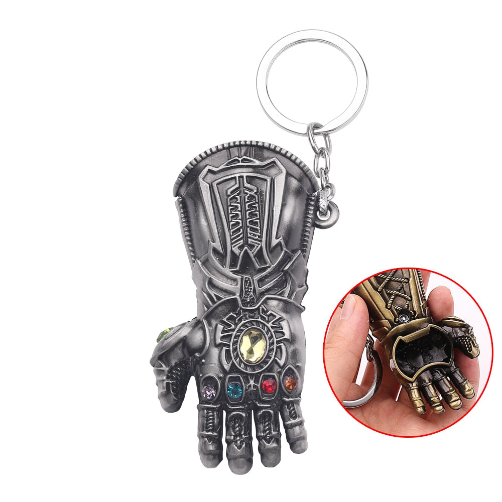 Carsine Bottle Opener Keychain Pendant Marvel Keyrings 1