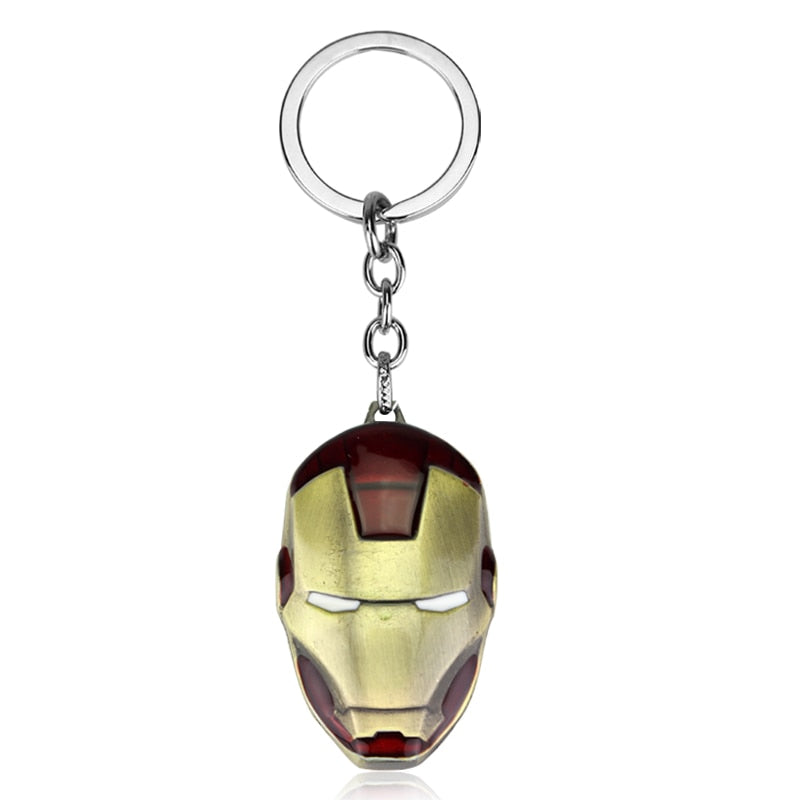 Carsine Bottle Opener Keychain Pendant Iron Man Keychain 1