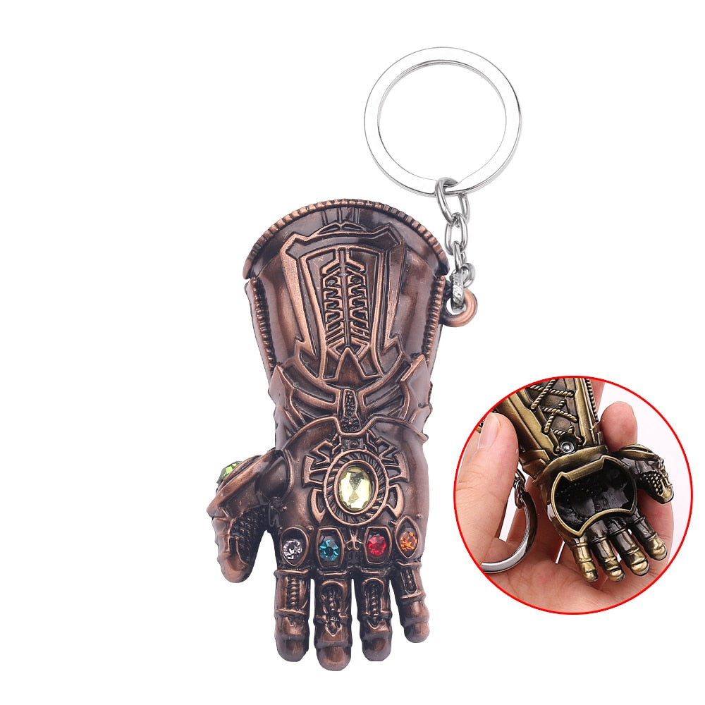 Carsine Bottle Opener Keychain Pendant Marvel Keyrings 2