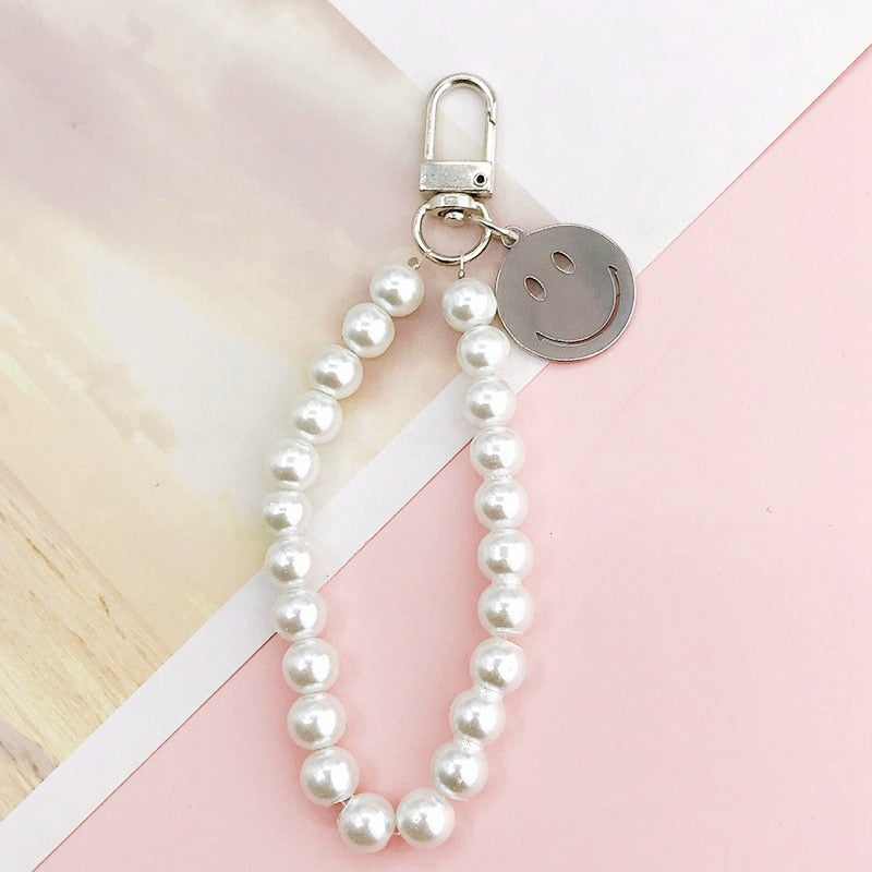 Carsine Pearl Keychain Pendant 11