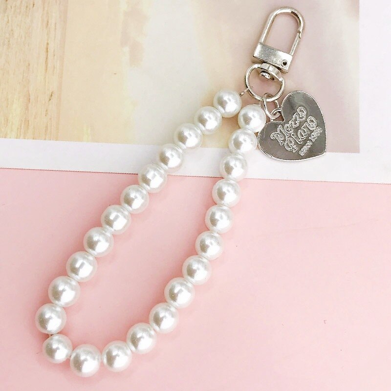 Carsine Pearl Keychain Pendant 04