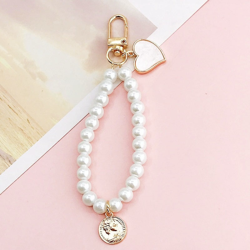 Carsine Pearl Keychain Pendant 13