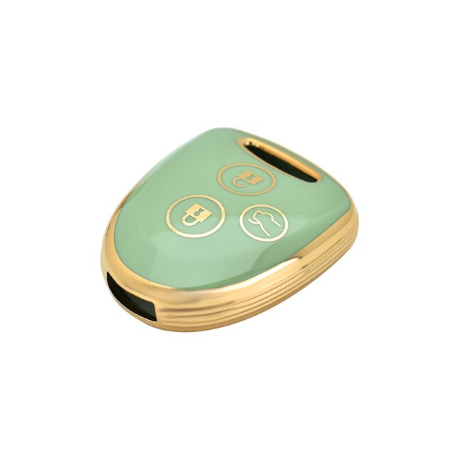 Toyota Car Key Case Golden Edge