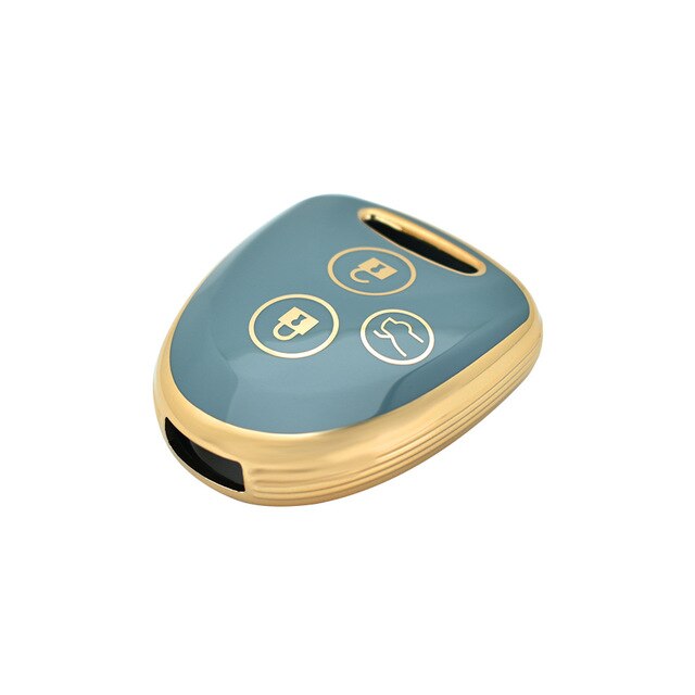 Toyota Car Key Case Golden Edge