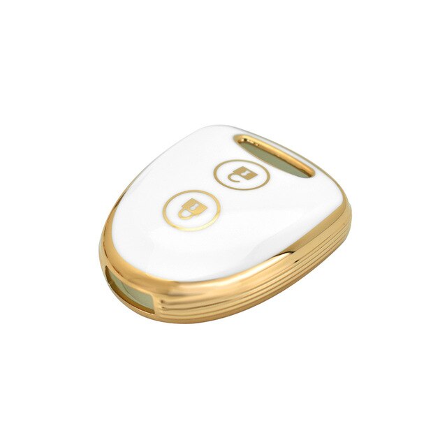 Toyota Car Key Case Golden Edge