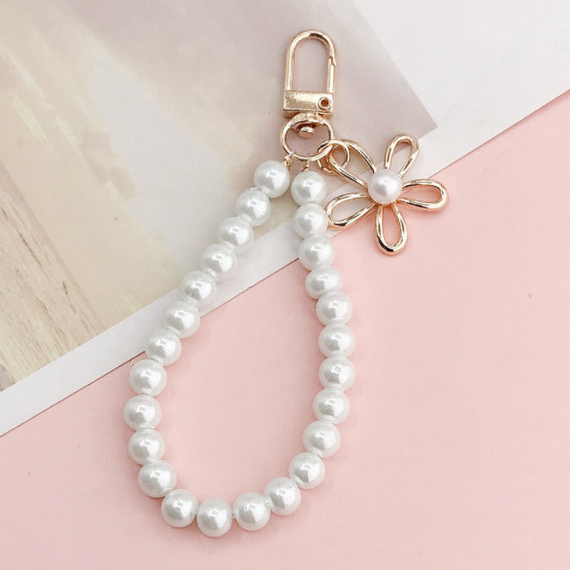 Carsine Pearl Keychain Pendant 05