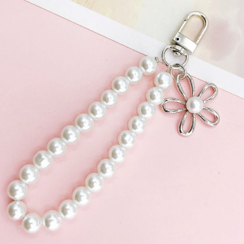 Carsine Pearl Keychain Pendant 06