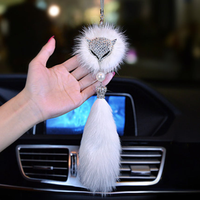 Carsine Car rearview mirror pendant fox