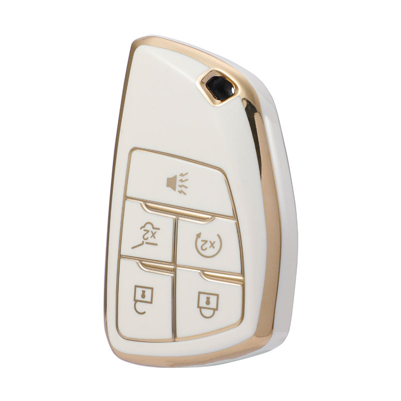 Carsine CMC Buick Car Key Case Golden Edge