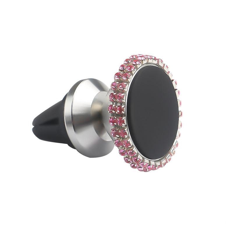 Carsine Rhinestone Car Phone Holder Magnetic attraction