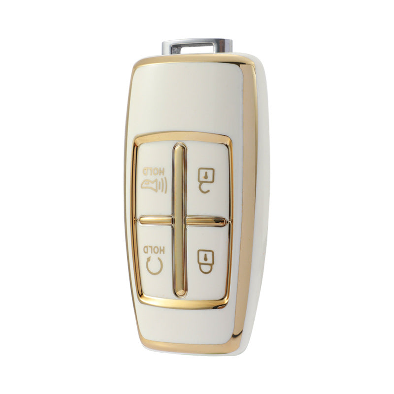 Carsine Genesis Car Key Case Golden Edge