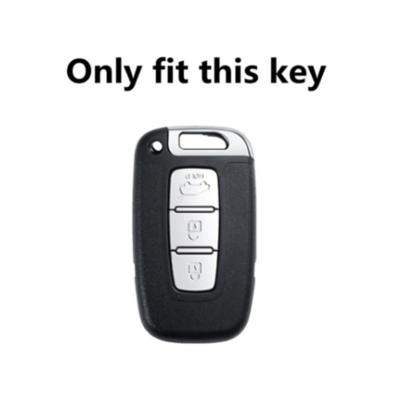 Carsine Kia Car Key Case Golden Edge