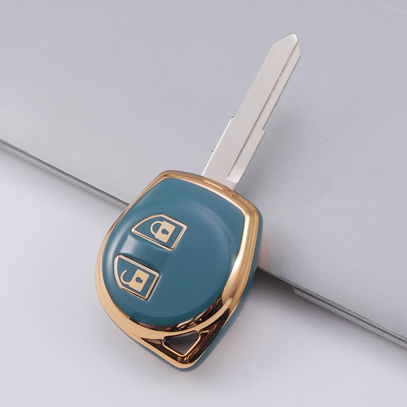 Carsine Suzuki Car Key Case Golden Edge Grey / Key case