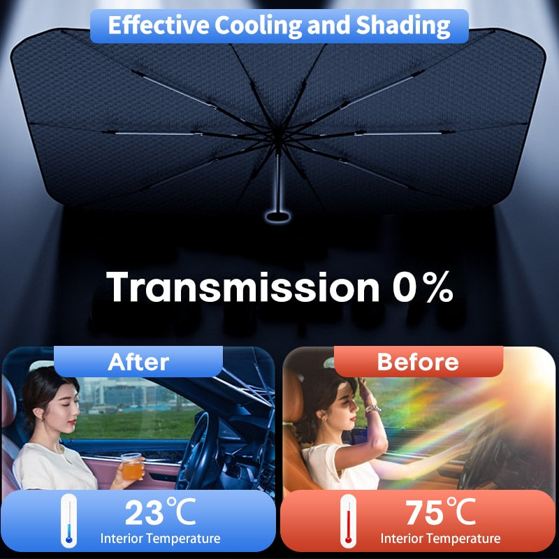 Carsine Car Windshield Foldable Parasol