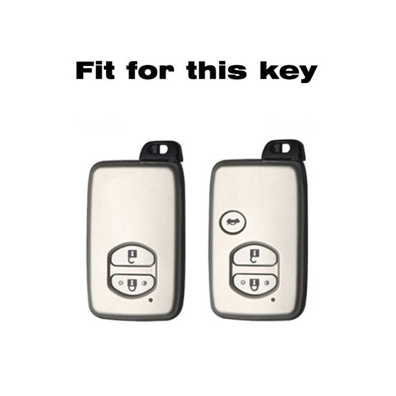 Carsine Toyota Car Key Case Golden Edge