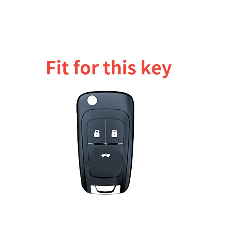 Carsine Chevrolet Buick Car Key Case Golden Edge