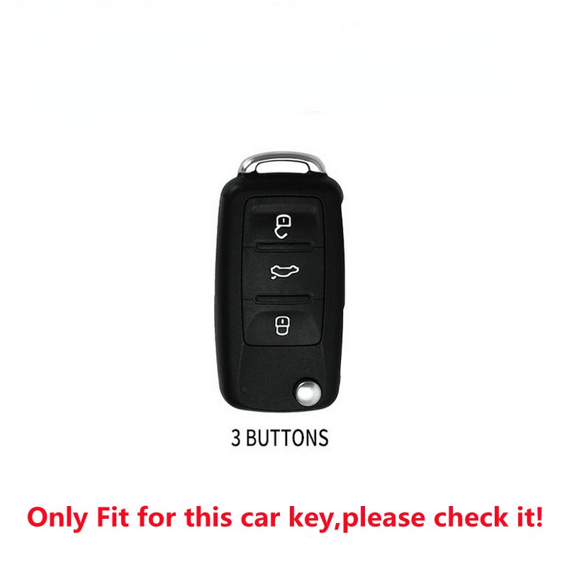 Carsine Volkswagen Car Key Case Rhinestones Keychain