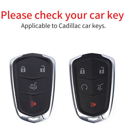 Carsine Cadillac Car Key Case Golden Edge
