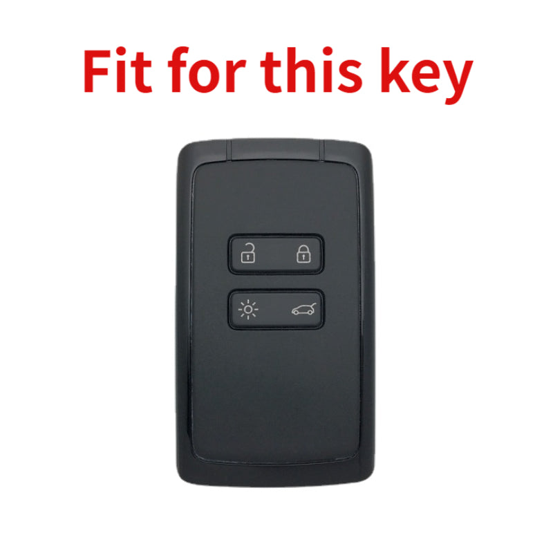 Carsine Renault Car Key Case Golden Edge