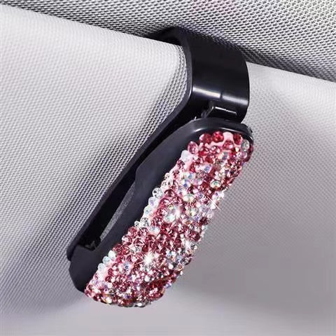 Carsine Car Glasses Clip Pink