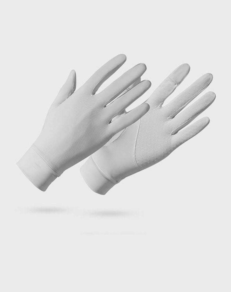 women's summer sun protection and UV protection gloves