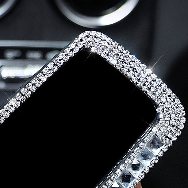 Carsine Rhinestone car rearview mirror