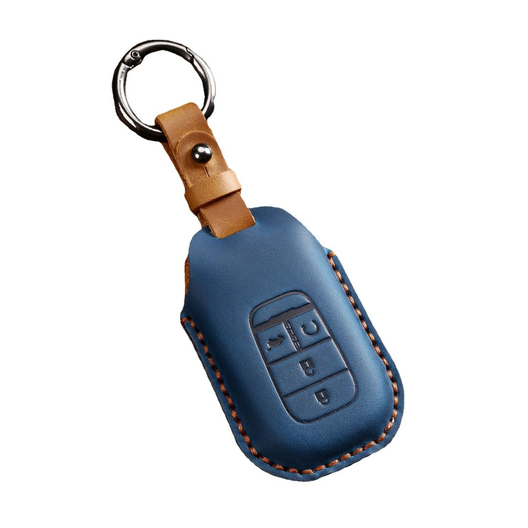 Honda Civic Leather Car Key Cover 2,3,4 Button