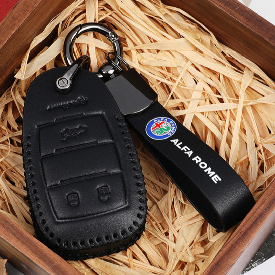 Alfa Romeo Leather Car Key Case