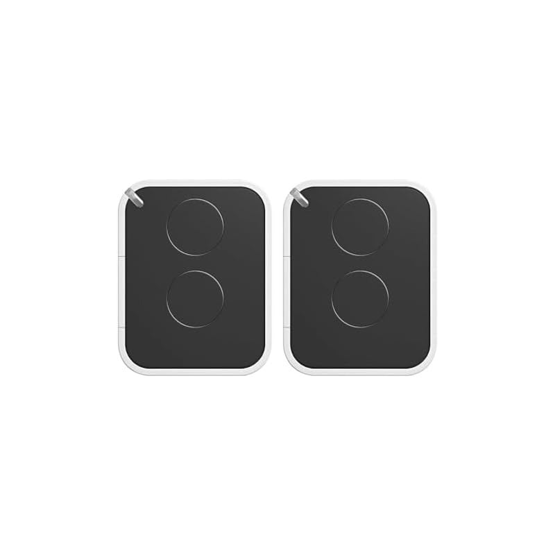 Carsine Garage Door Opener Hand Transmitter, FL02RE Compatible Nice Era ON2 ON4 ON2 ON4E FLO2, 2 Channel, 433.92 MHz 2 PCS